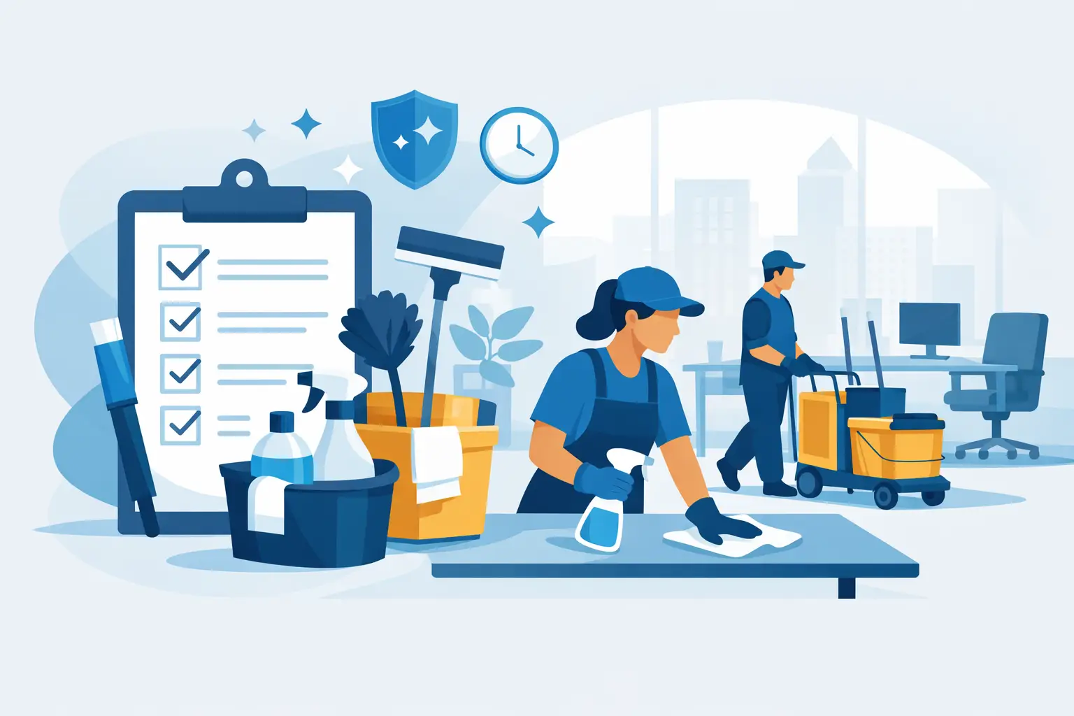 Commercial Cleaning Checklist for Better Workplaces