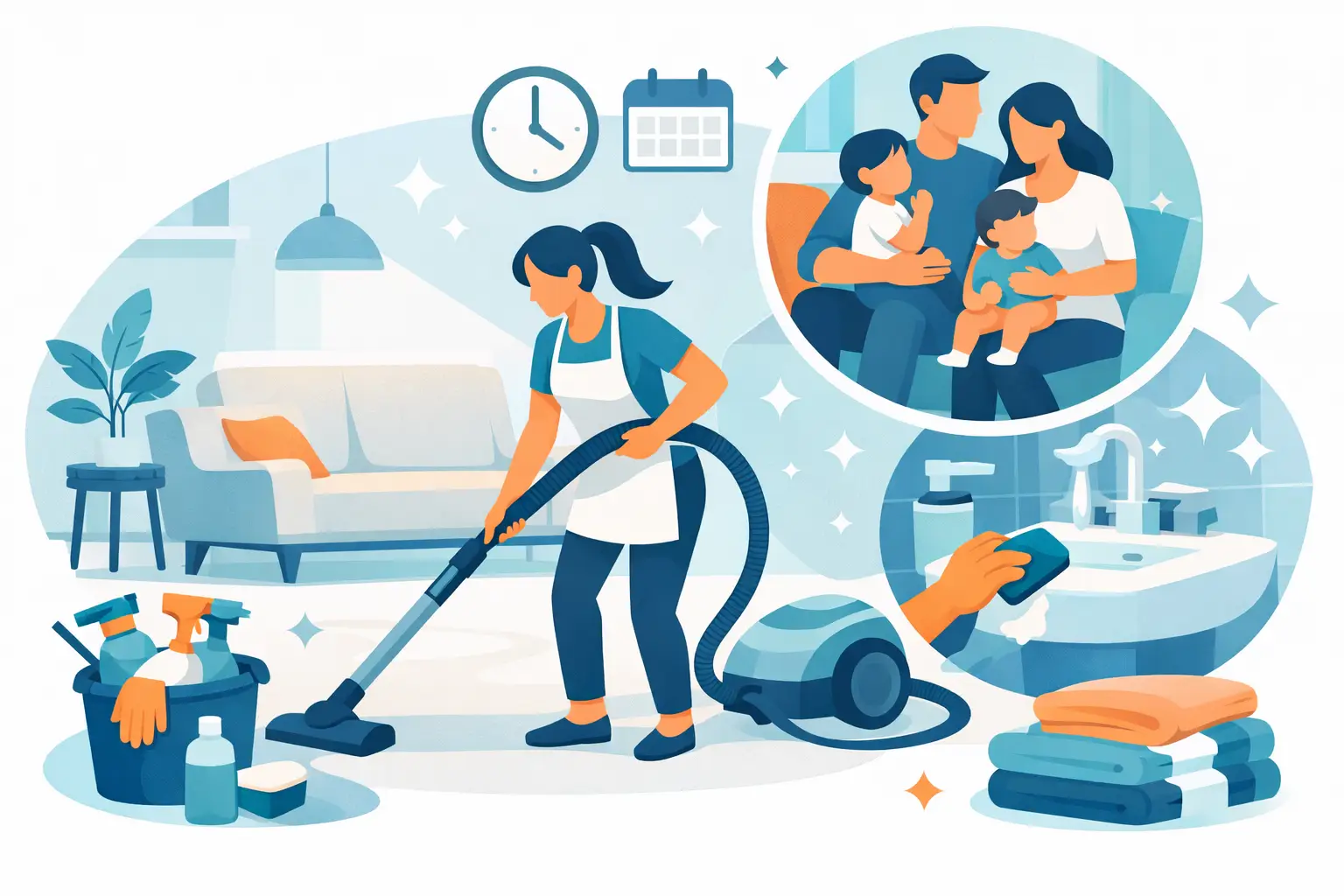 Fortnightly Cleaning Benefits for Busy Homes
