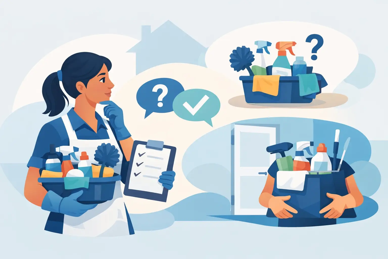 Do Cleaners Bring Their Own Supplies? What to Ask
