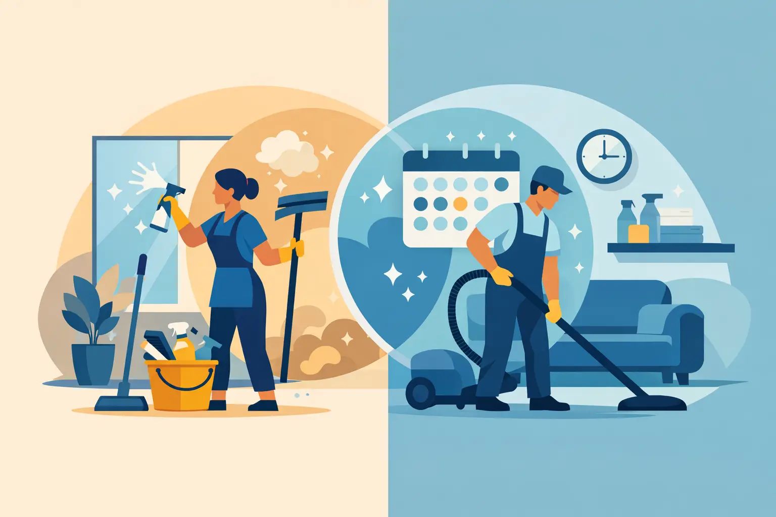 One-Off Versus Recurring Cleaning Compared