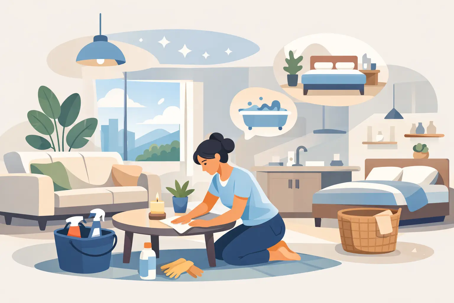 Apartment Cleaning Guide for a Calmer Home