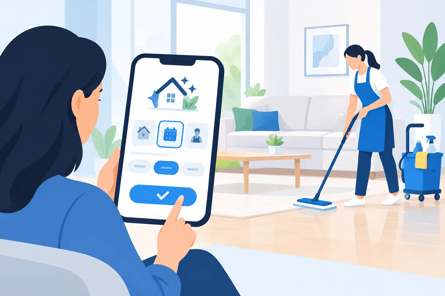 Digital Booking for Cleaning Services Made Simple