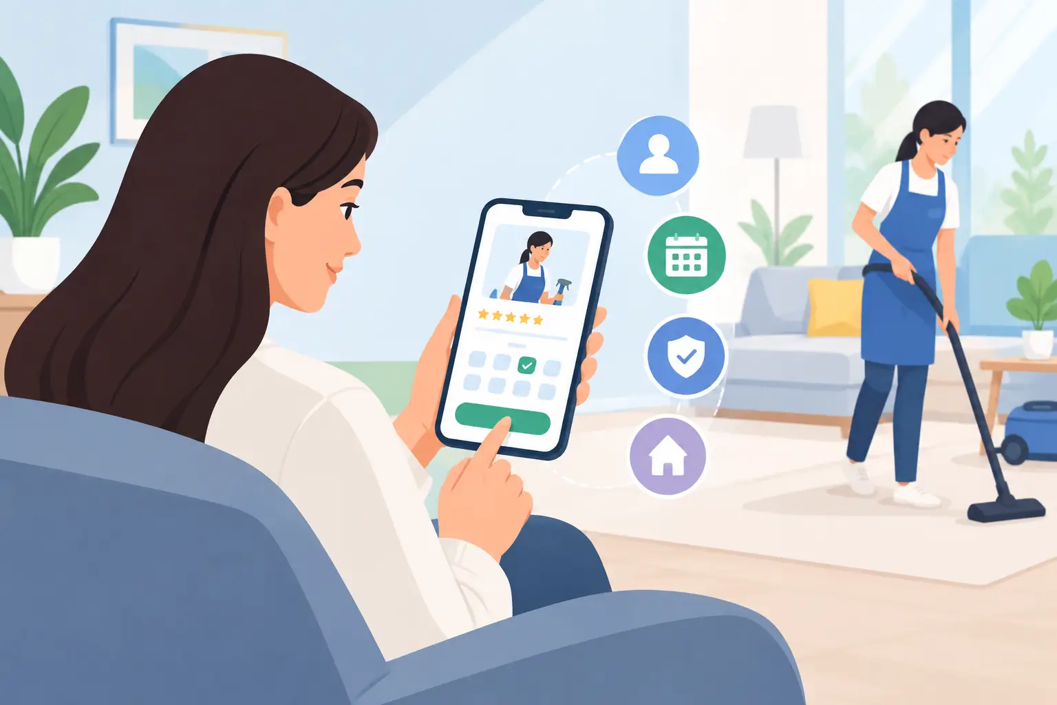 How to Book Cleaners Online Without Guesswork
