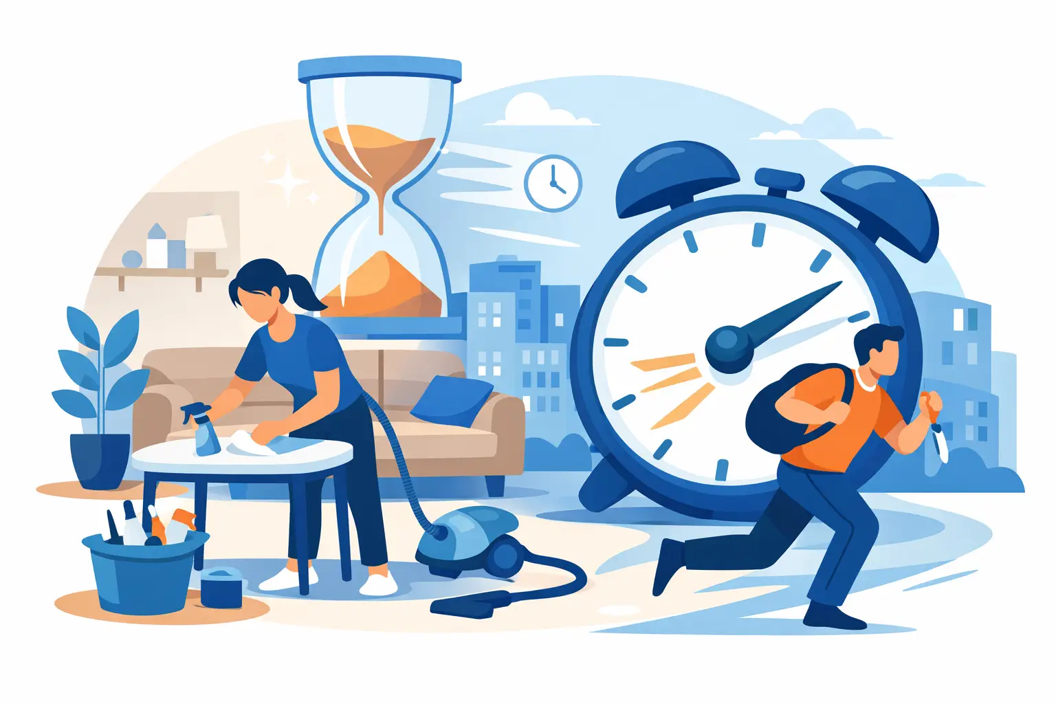 Same Day Apartment Cleaning When Time Is Tight