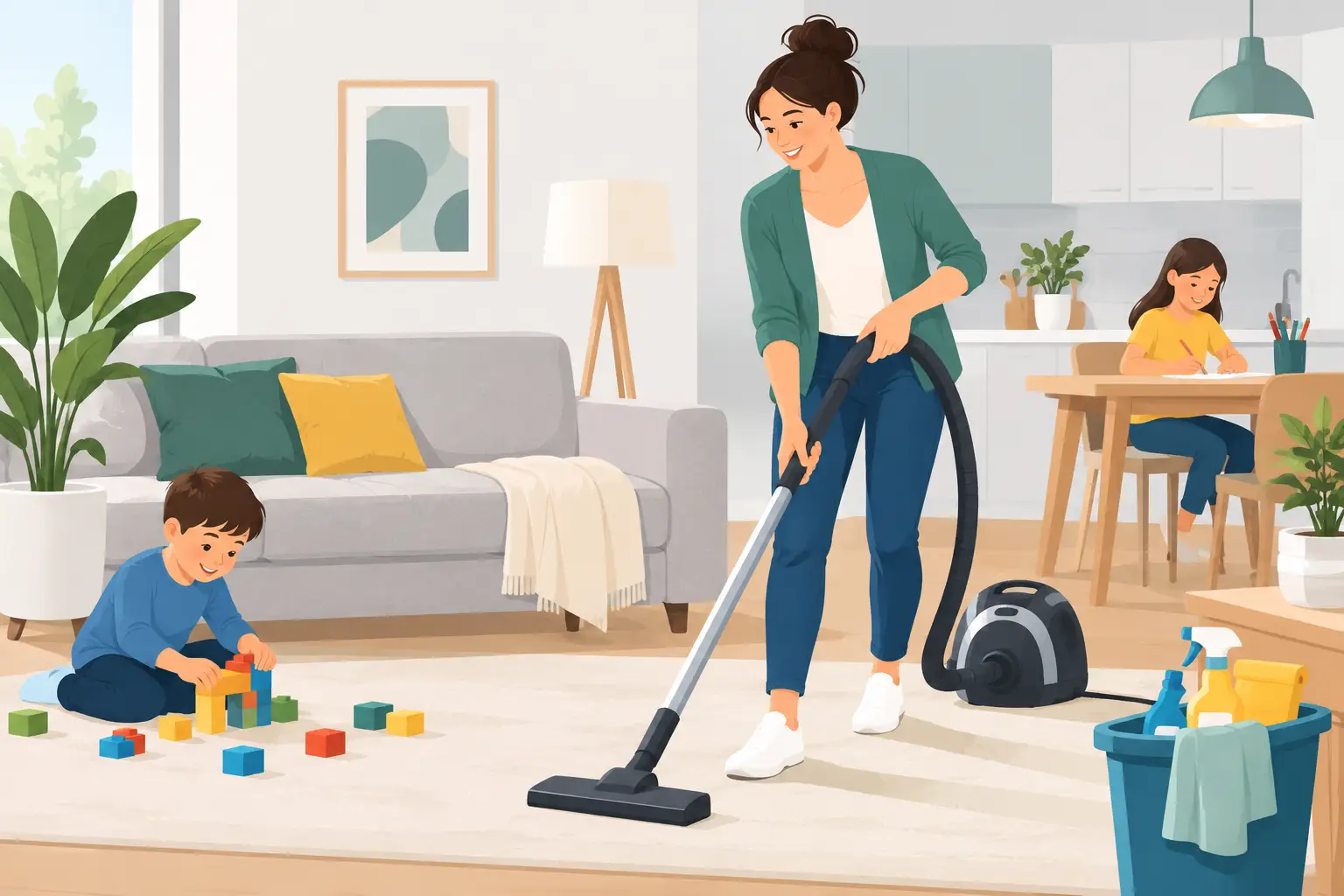 Best Cleaners for Busy Parents at Home